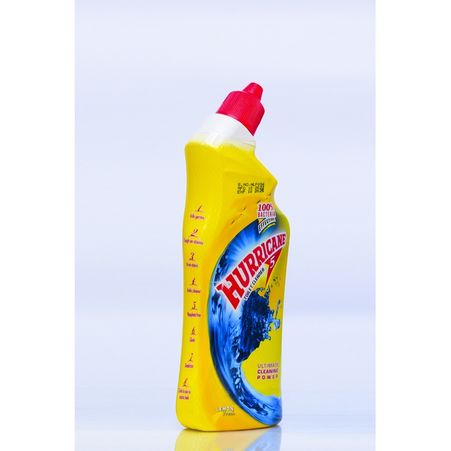 Hurricane Lemon Fresh Toilet Cleaner 500Ml